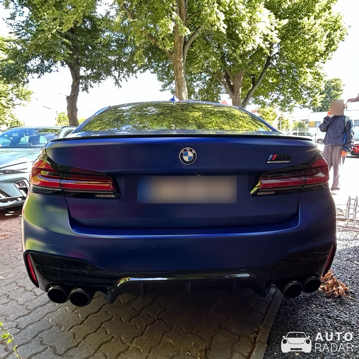 BMW M5 F90 Competition spotted in Rostock