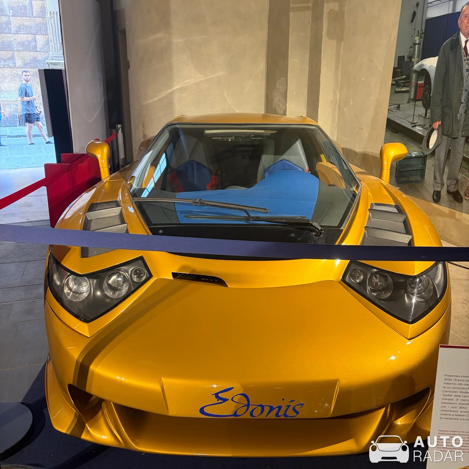 Project B. Engineering Edonis spotted in Florence