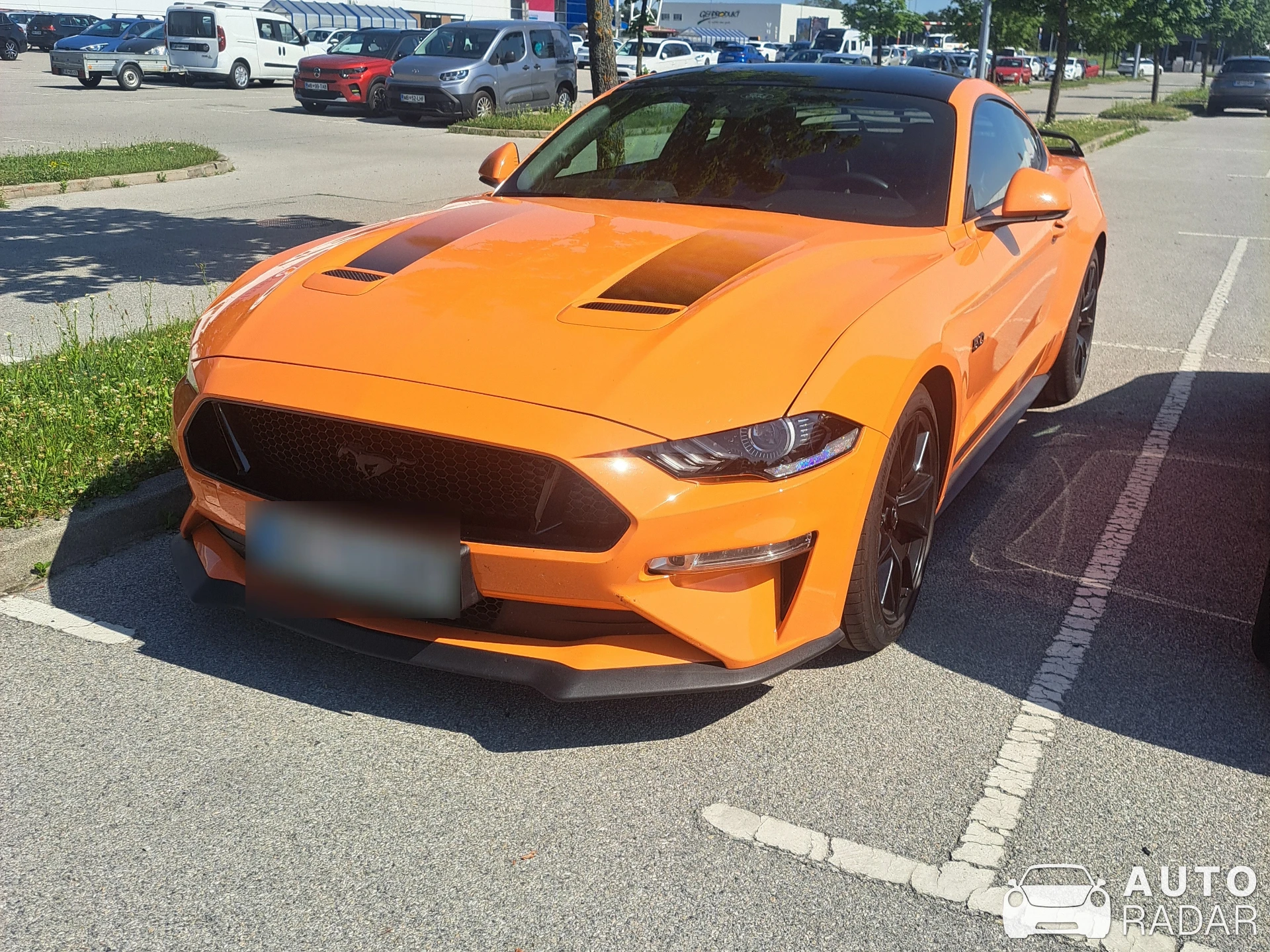 Ford Mustang GT spotted in Hoče-Slivnica