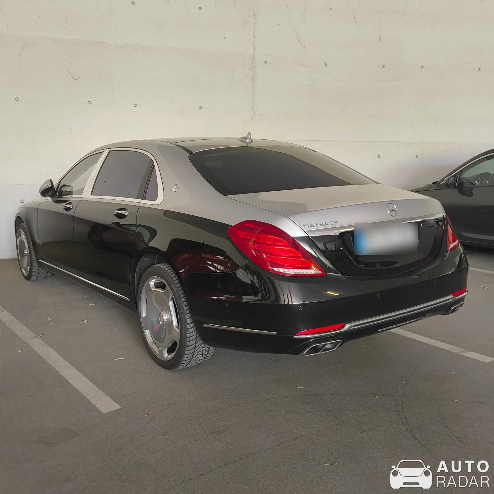 Mercedes-Maybach S 560 spotted in Weingarten