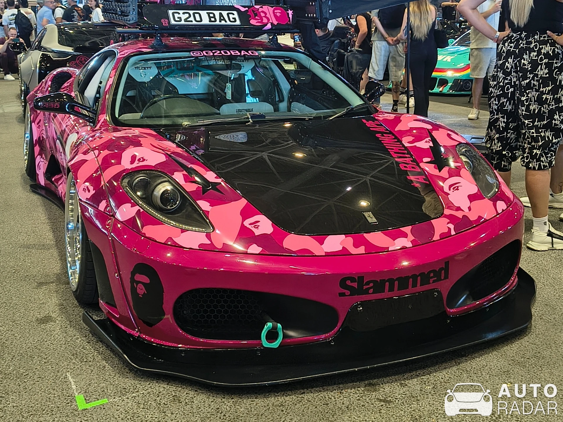 Ferrari F430 Liberty Walk Widebody spotted in La Boisse
