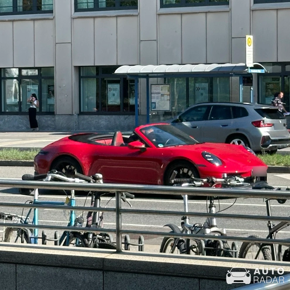 Porsche 992 Carrera Cabriolet MkII spotted in München