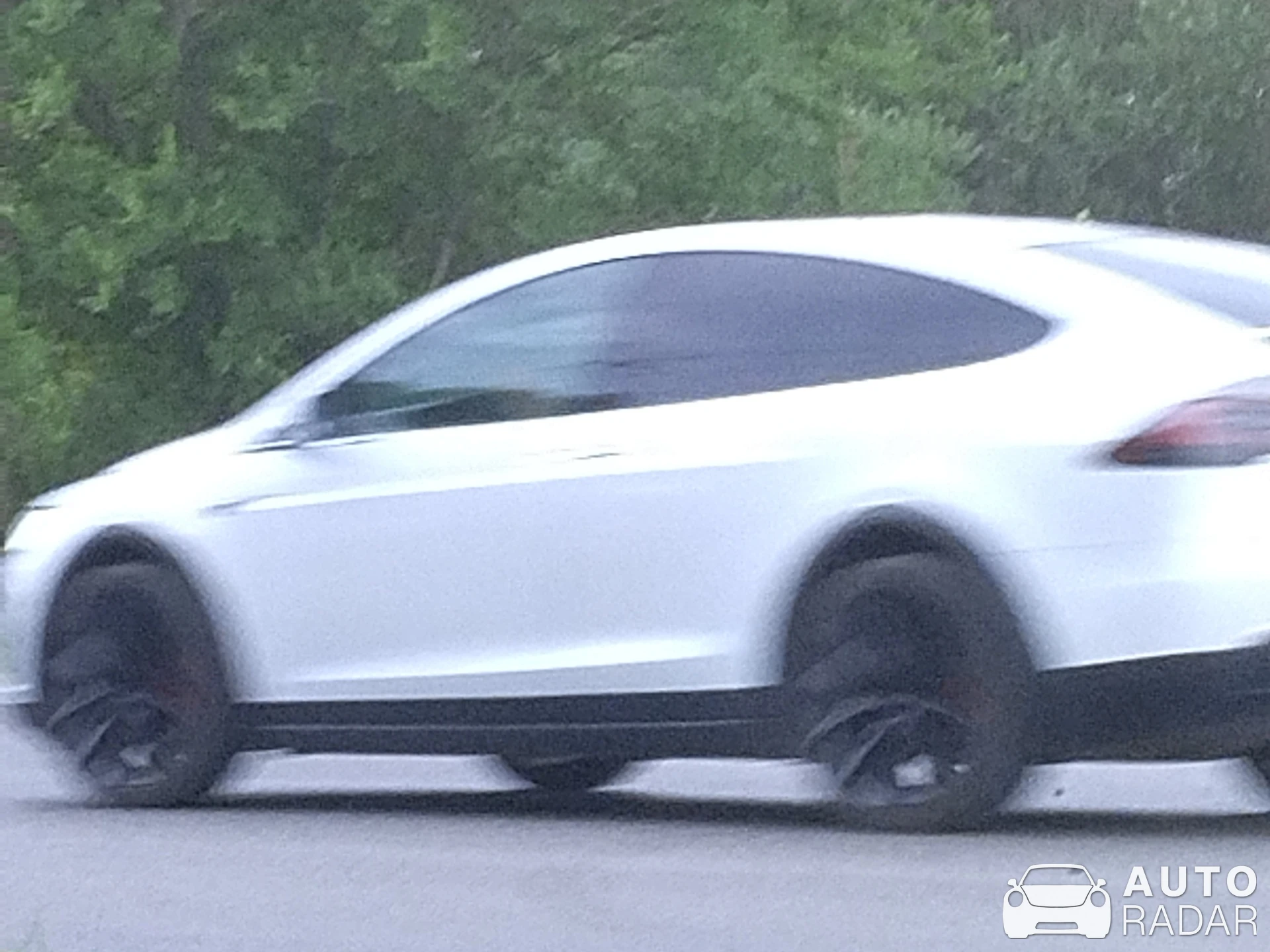 Tesla Model X spotted in Омск, Russia