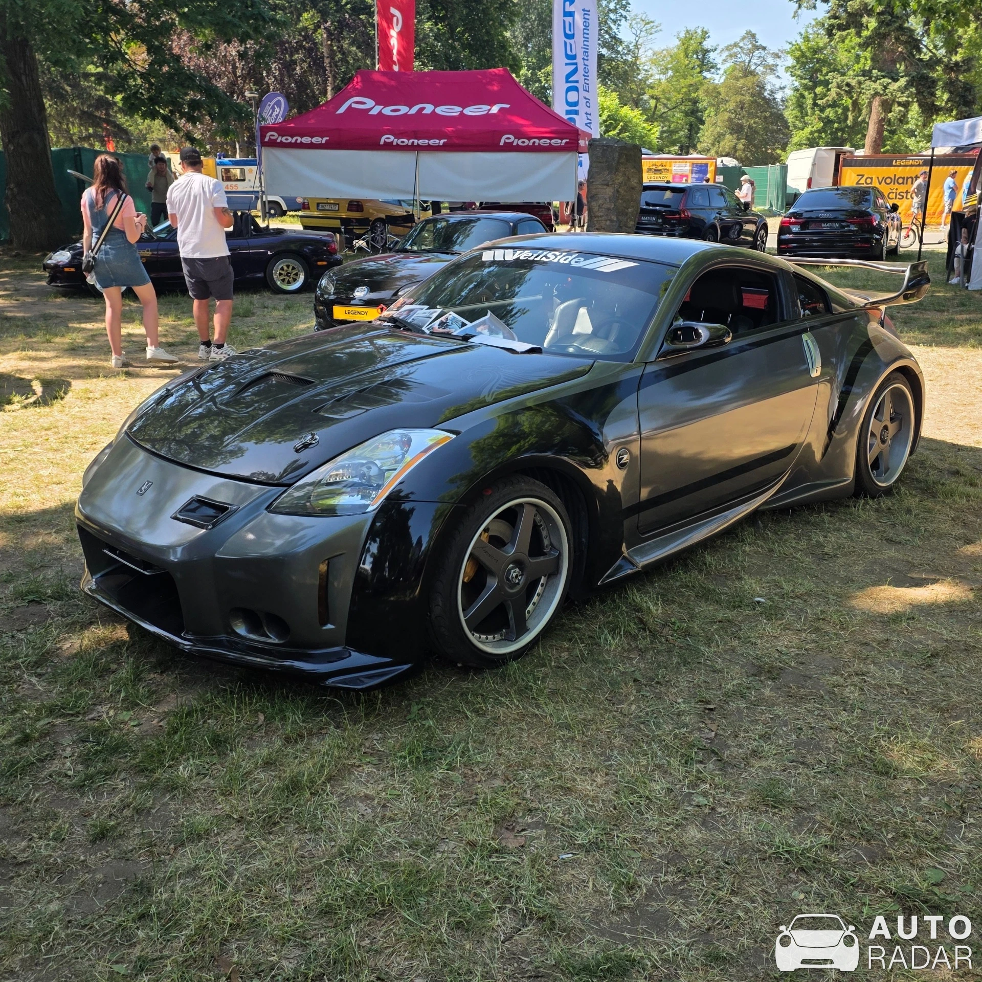Nissan 350Z Veilside spotted in Praha