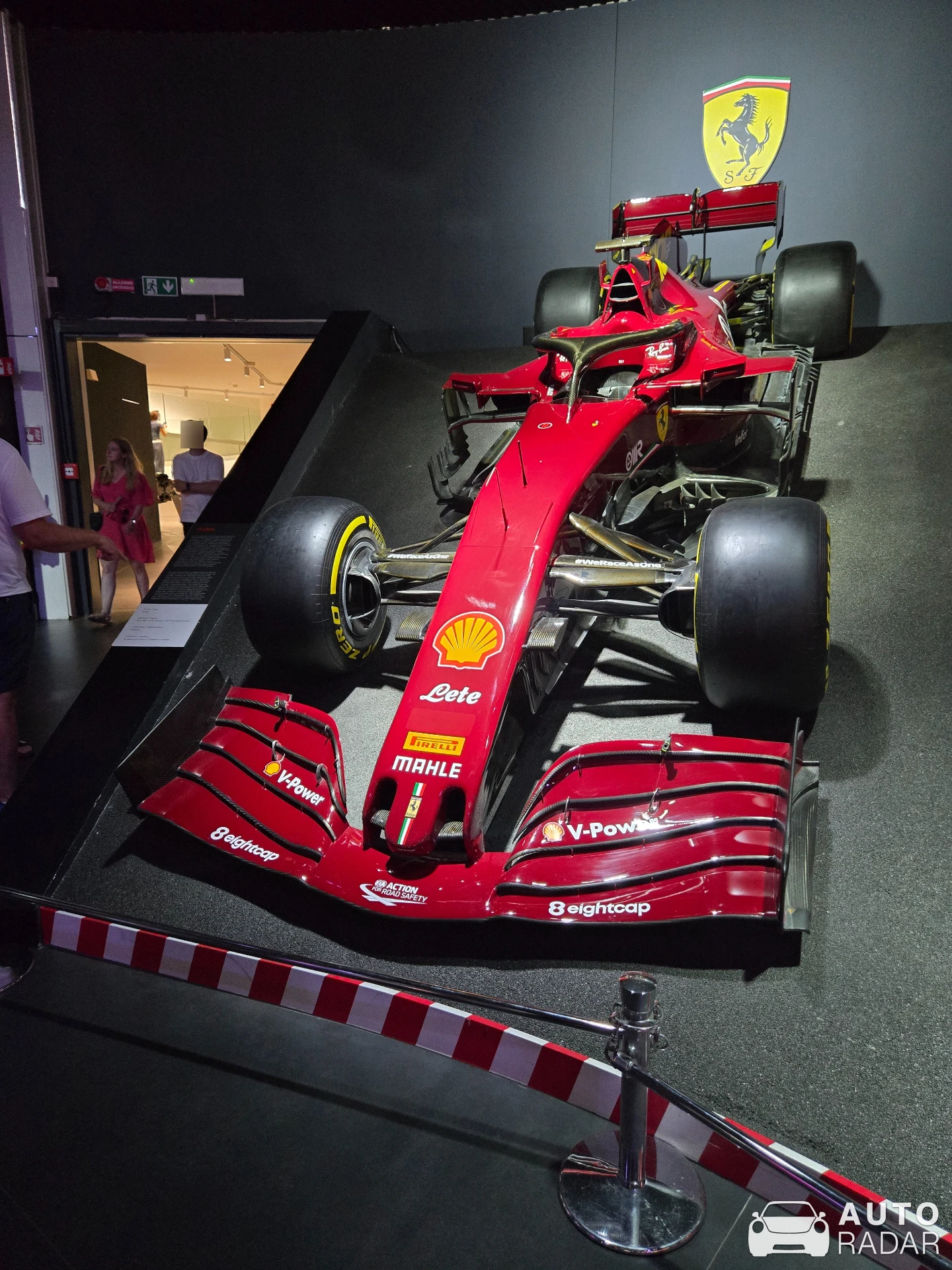 Ferrari Scuderia F1-75 spotted in Maranello, Italy