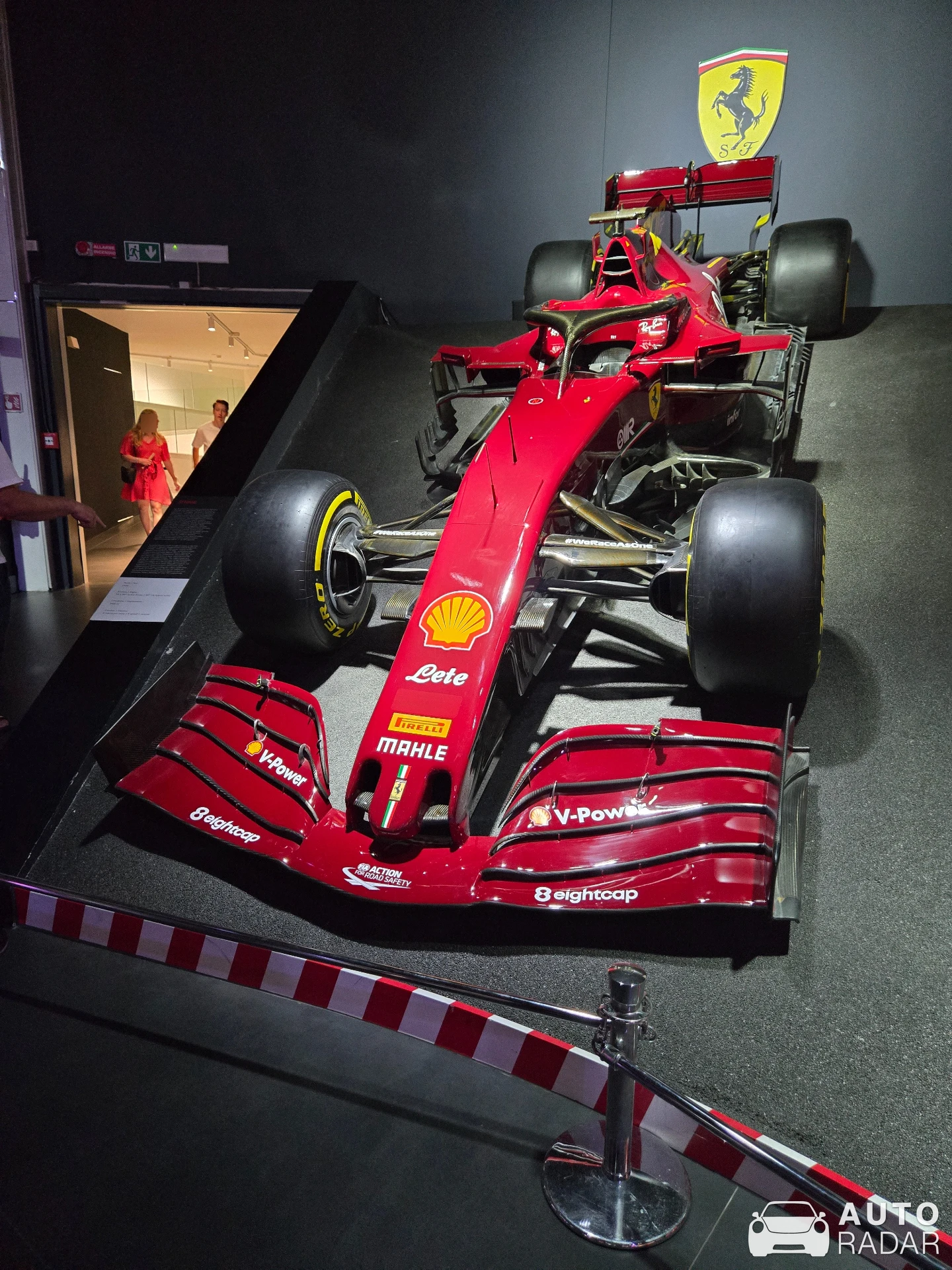 Ferrari Scuderia F1-75 spotted in Maranello