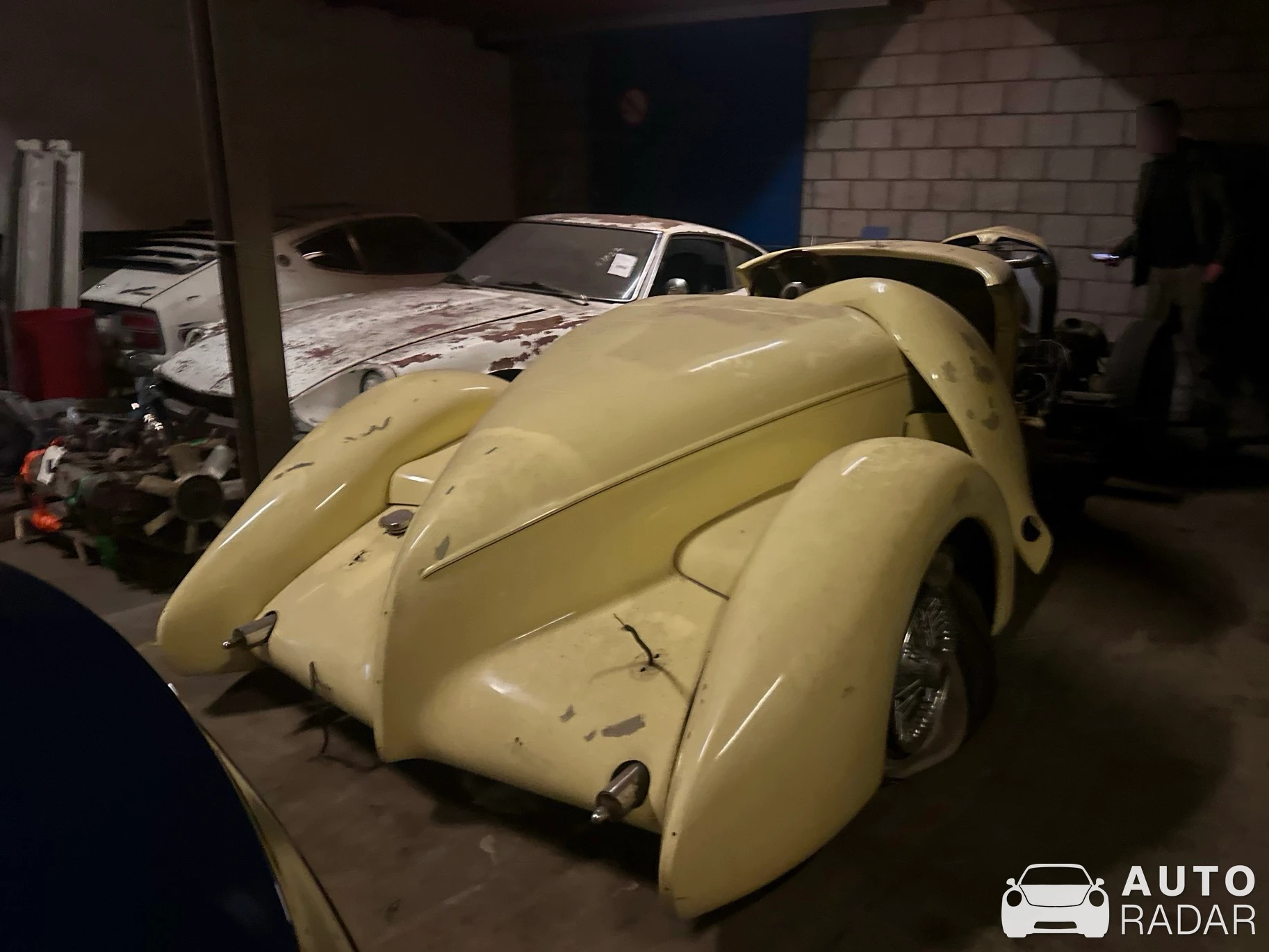 Delage D8-120 Aérosport Coupe spotted in Schiedam