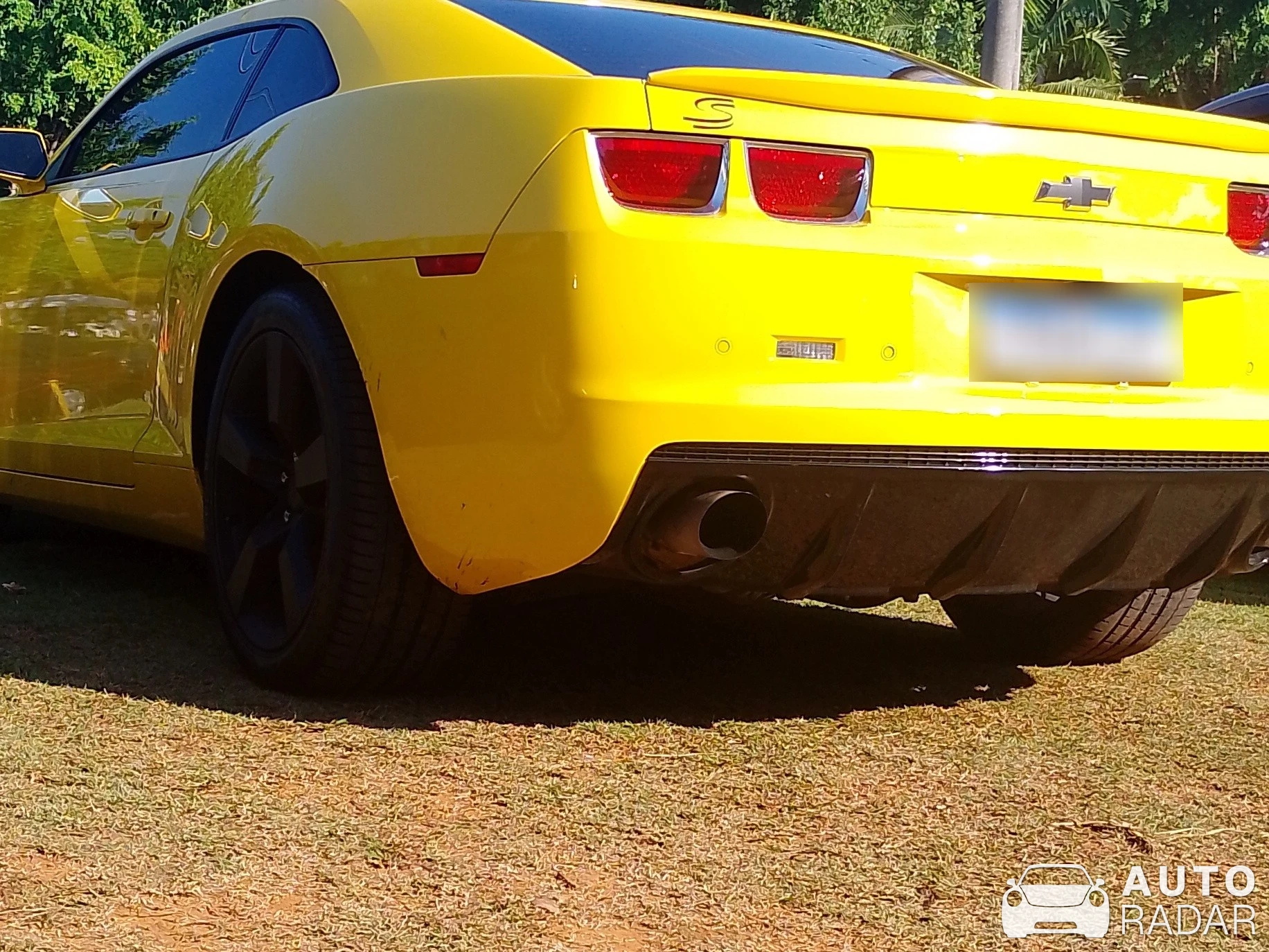 Chevrolet Camaro SS spotted in São Bernardo do Campo