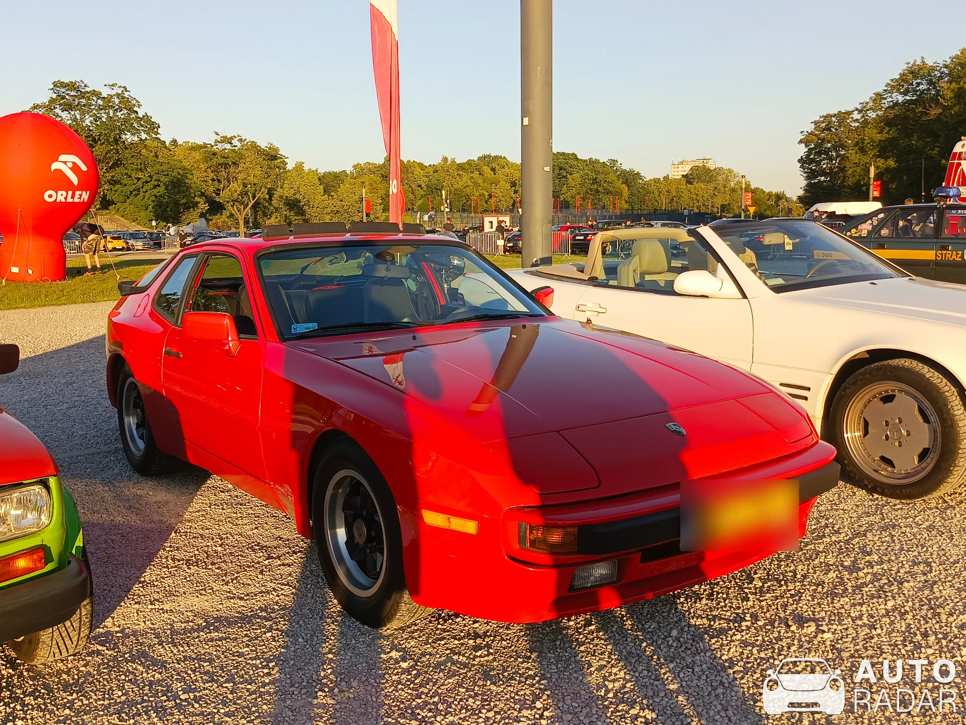 Porsche 944 spotted in Warsaw