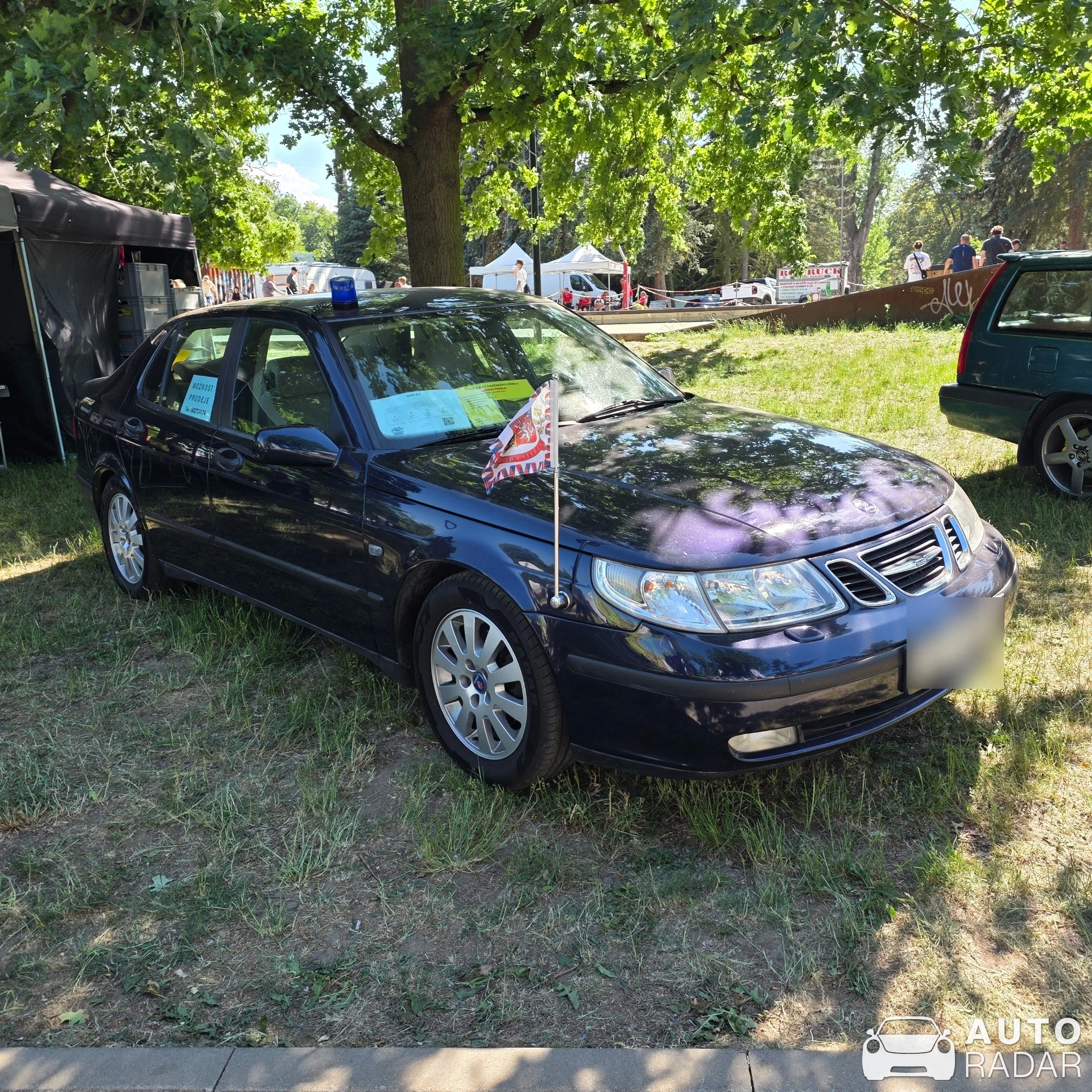 Saab 9-5 spotted in Praha