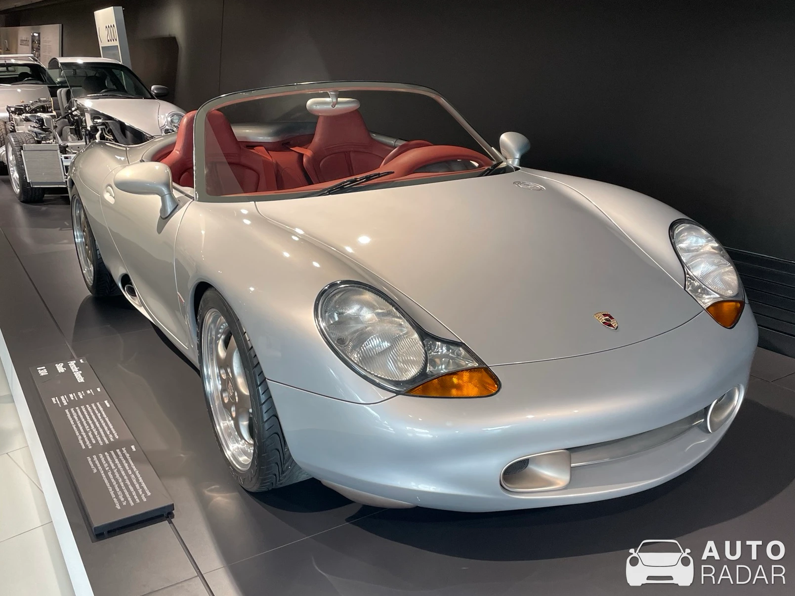 Porsche Boxter Studie spotted in Stuttgart