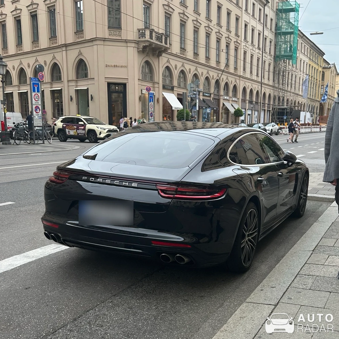 Porsche 971 Panamera Turbo spotted in München