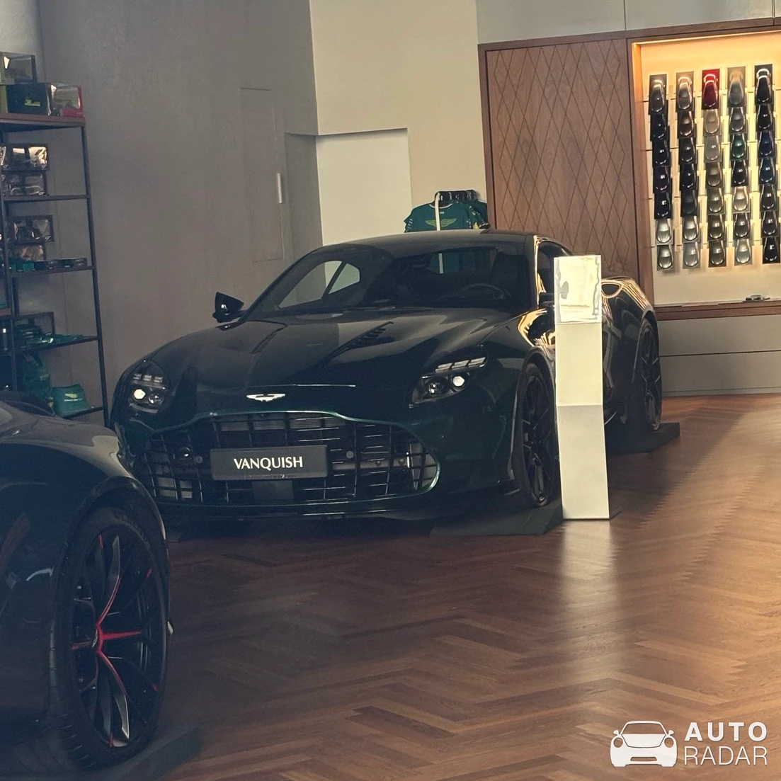Aston Martin Vanquish 2025 spotted in Varsova