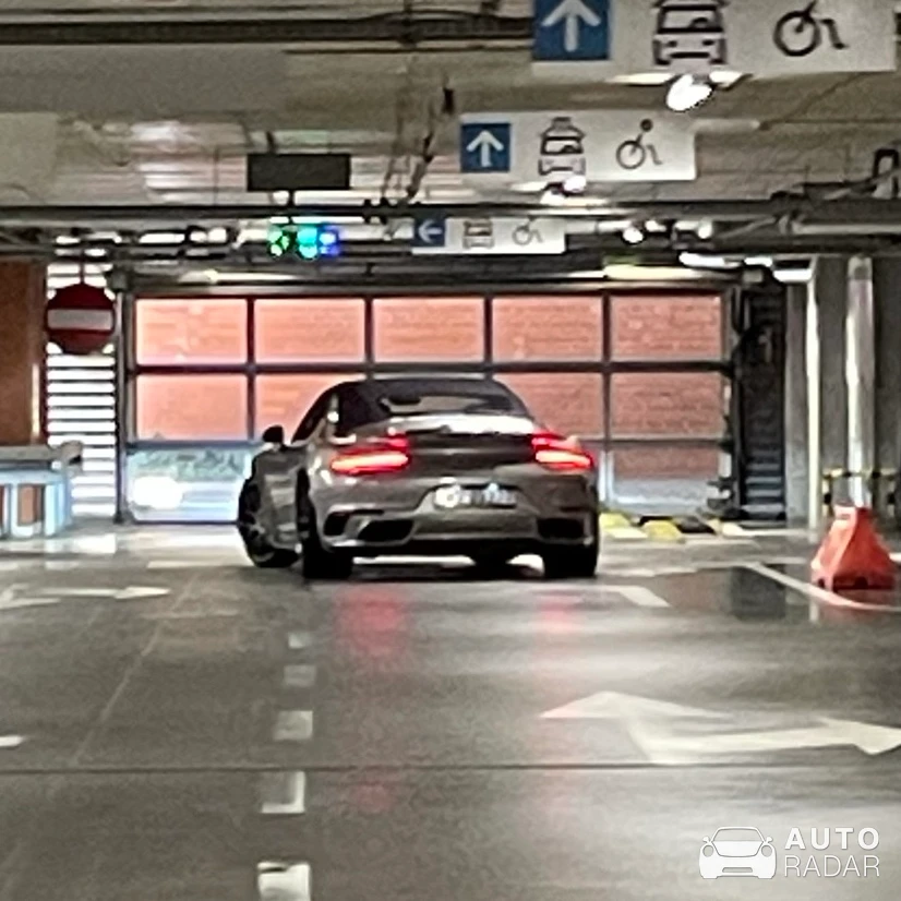 Porsche 991 Turbo S Cabriolet MkI spotted in Poznań
