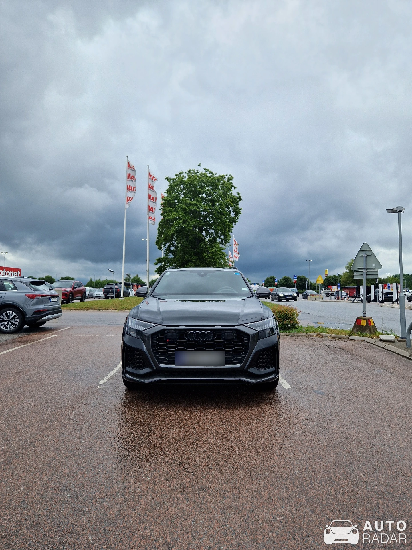 Audi RS Q8 spotted in Västerås