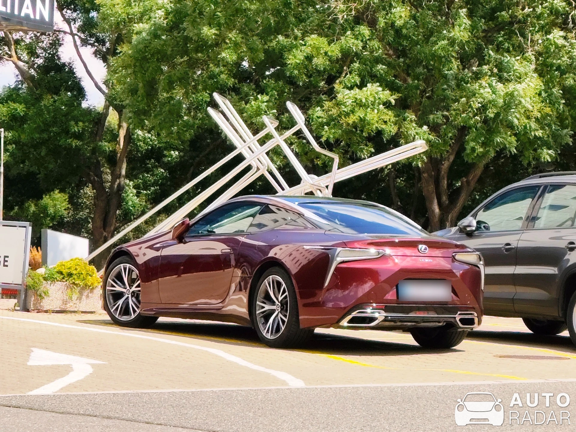Lexus LC 500 spotted in Brno