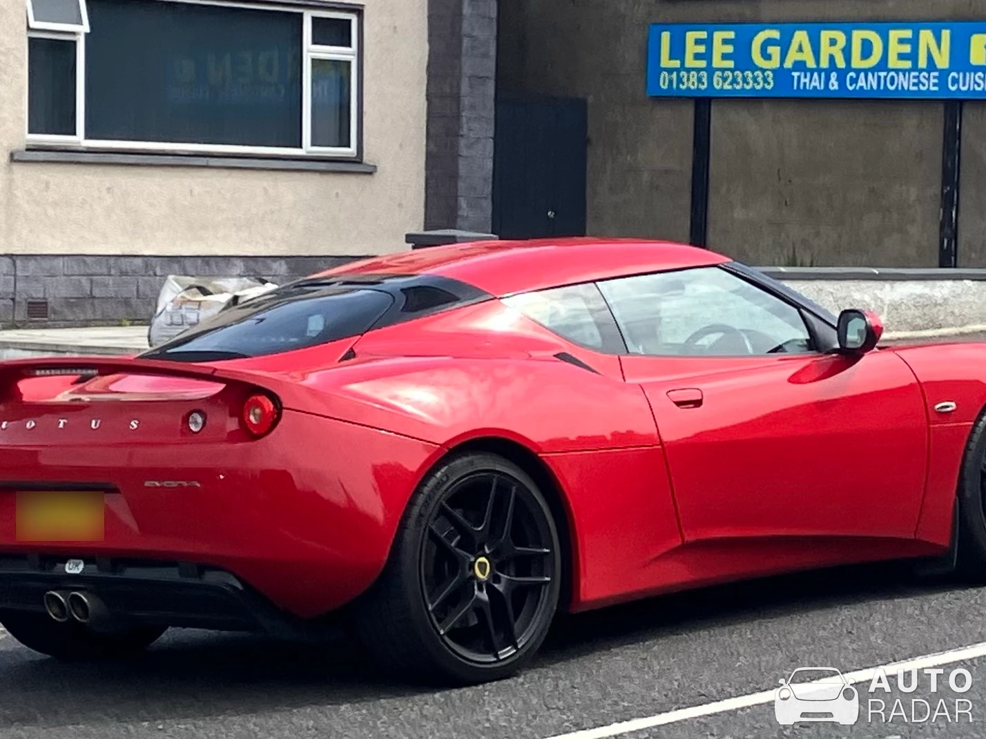 Lotus Evora spotted in Dunfermline