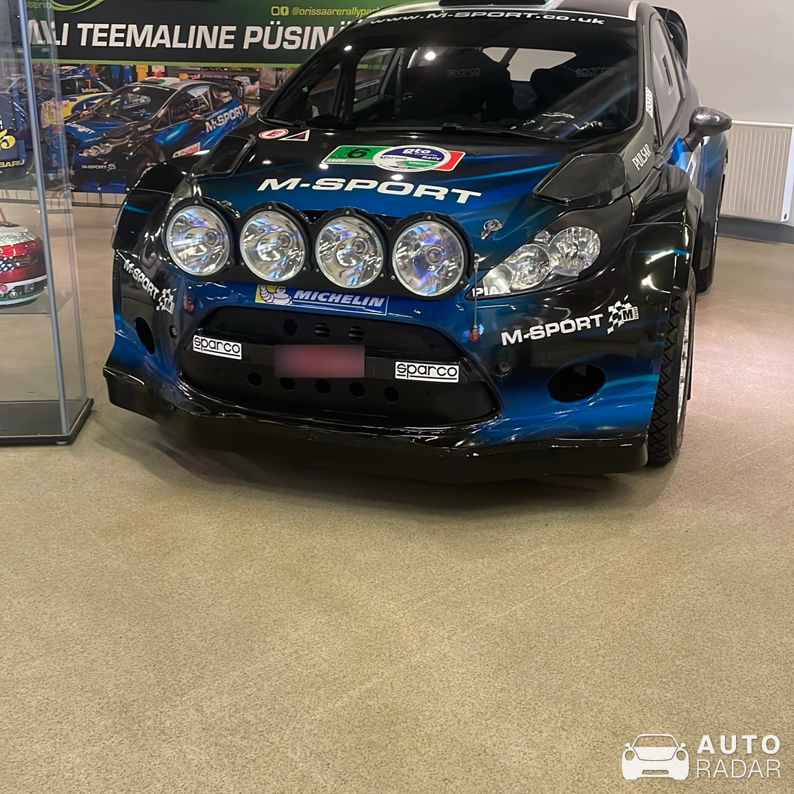 Ford Fiesta WRC spotted in Tallinn