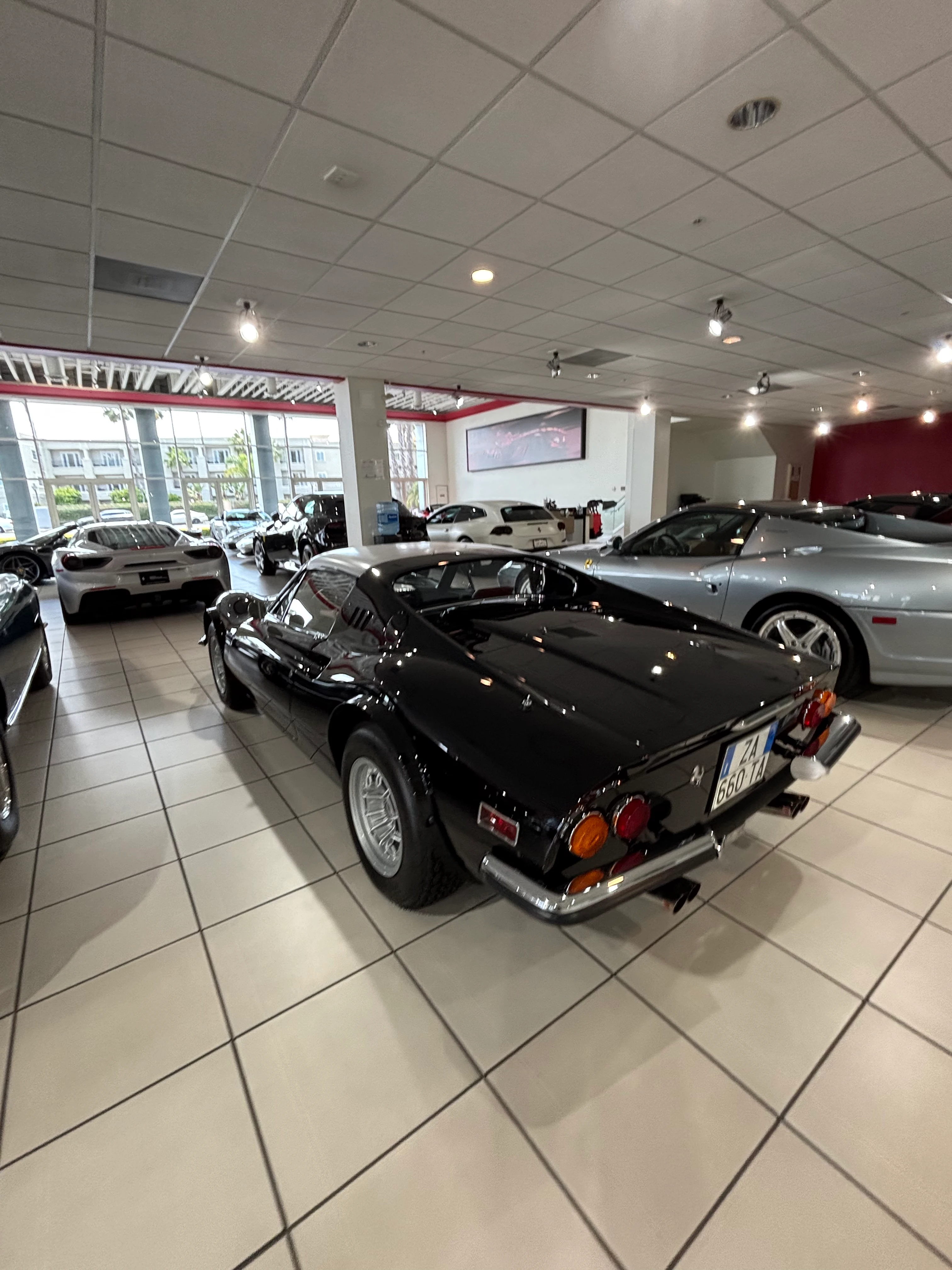 Ferrari Dino 246 GTS spotted in Newport Beach