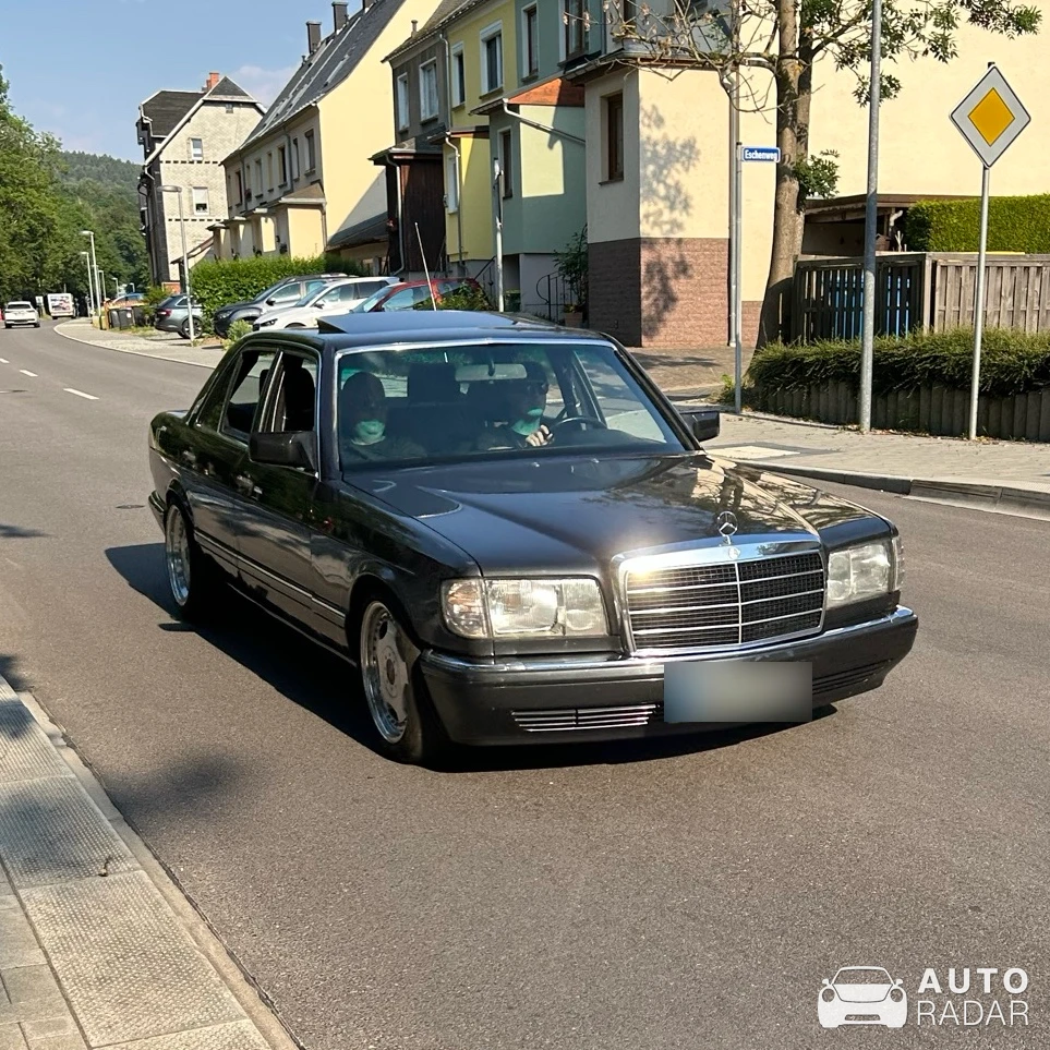 Mercedes-Benz S-Klasse W126 spotted in Zwönitz