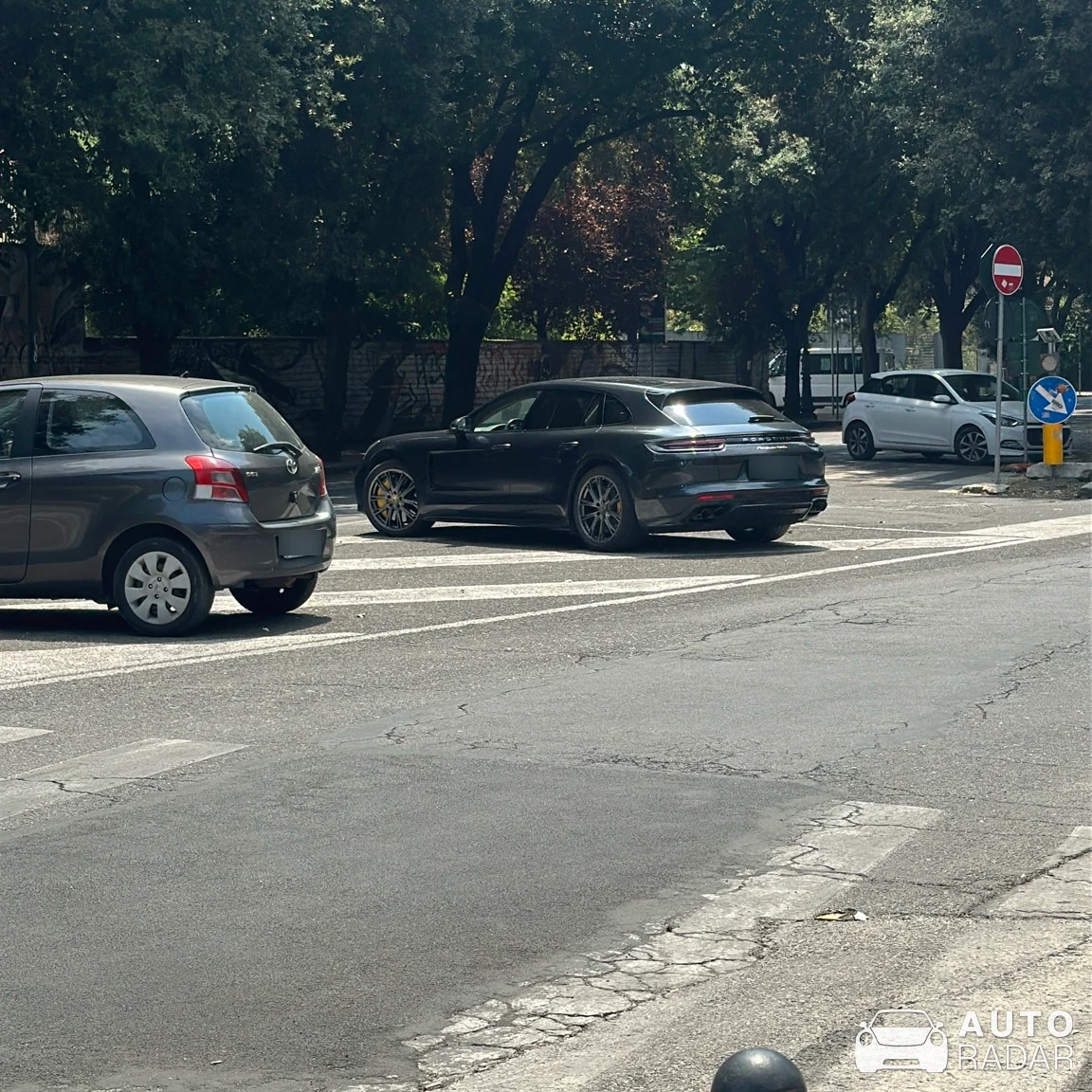 Porsche 971 Panamera Turbo Sport Turismo spotted in Monterotondo