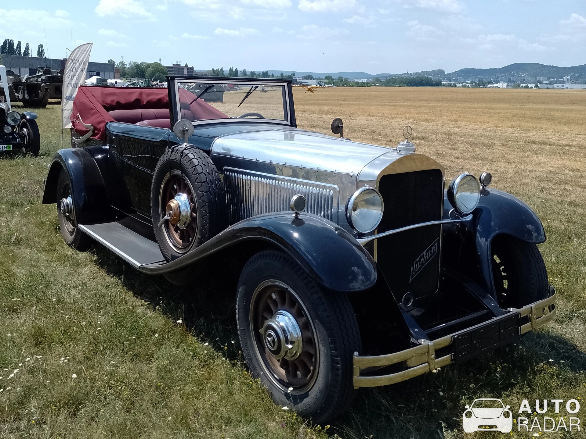 Mercedes-Benz Nürburg 460 W08 Pullman-Limousine spotted in Budapest