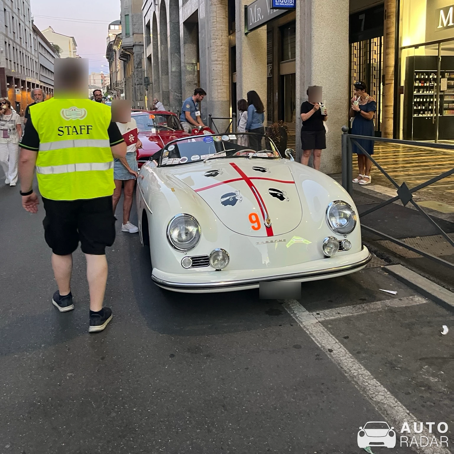 Porsche 356 Speedster spotted in Varese