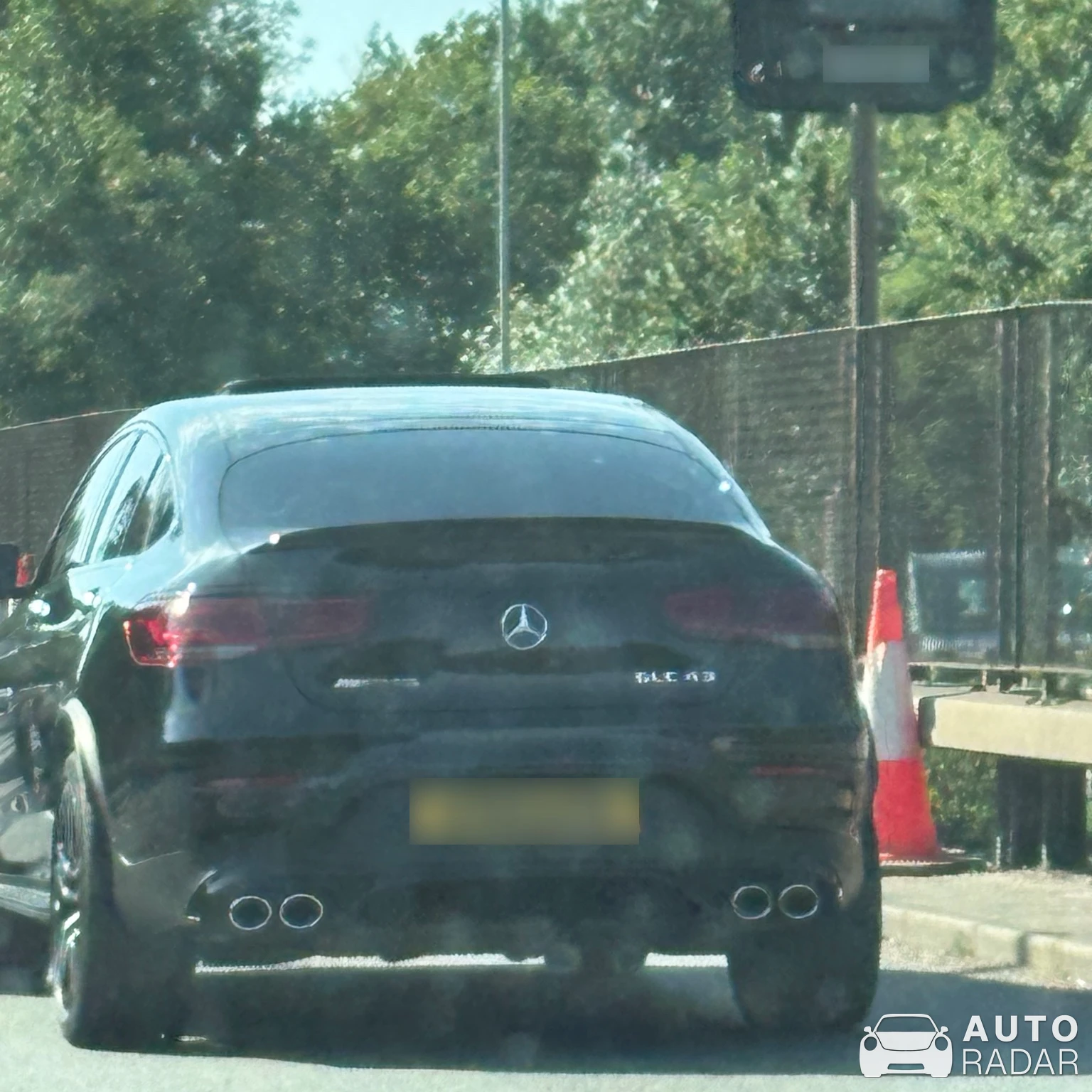 Mercedes-AMG GLC 43 Coupé C254 spotted in London