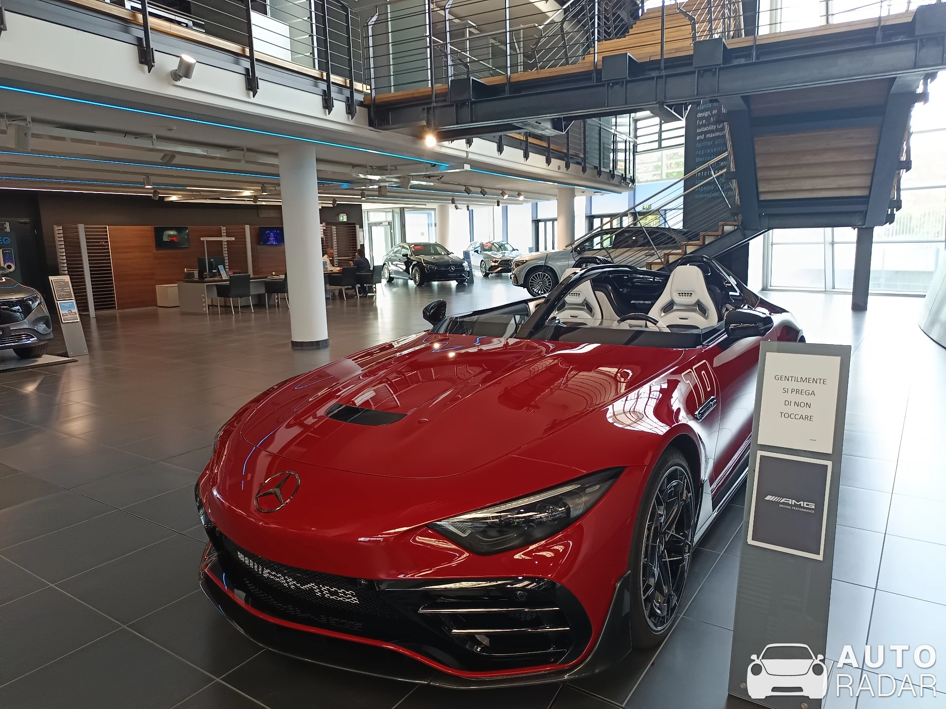 Mercedes-AMG PureSpeed spotted in Milano