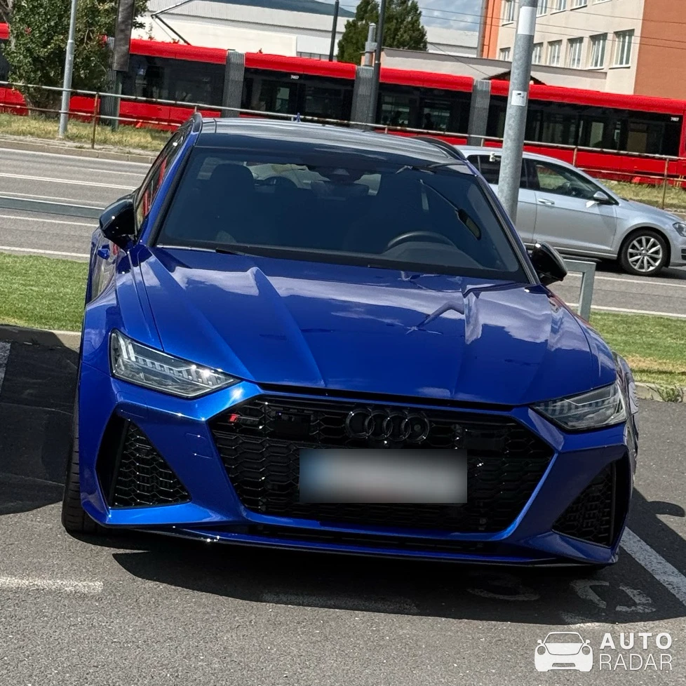 Audi RS6 Avant C8 spotted in Bratislava