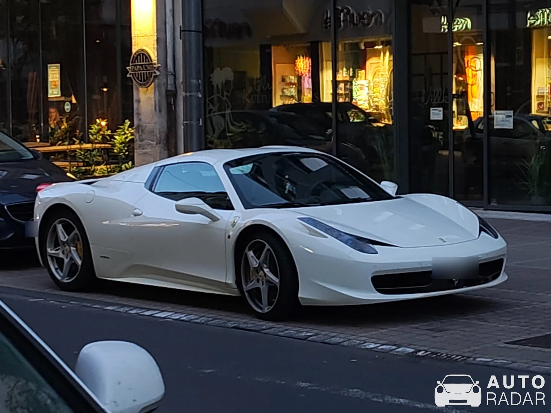 Ferrari 458 Spider spotted in Neuwied