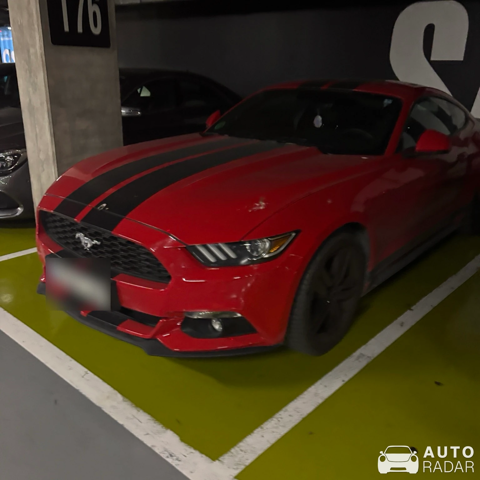 Ford Mustang GT spotted in Murcia
