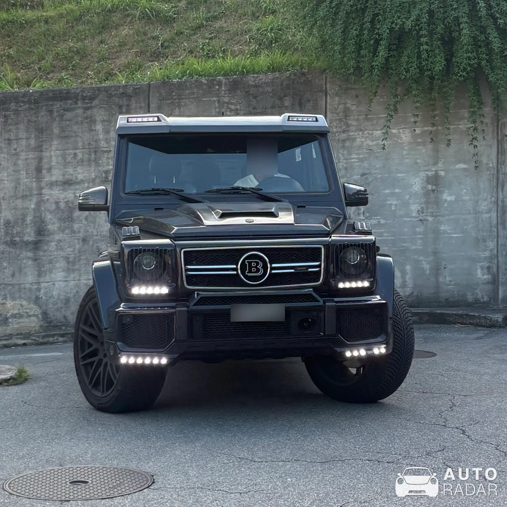 Mercedes-AMG Brabus G 700 Widestar 2016 spotted in Manno