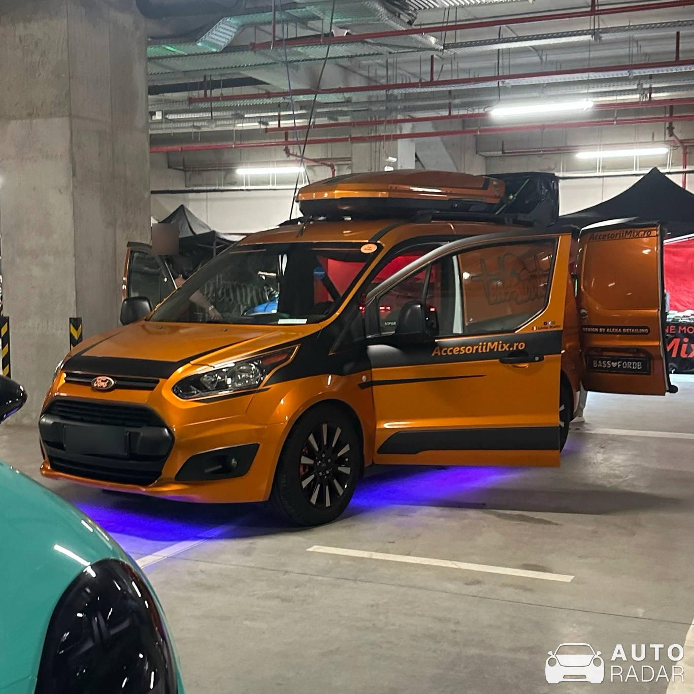 Ford Transit Connect spotted in București