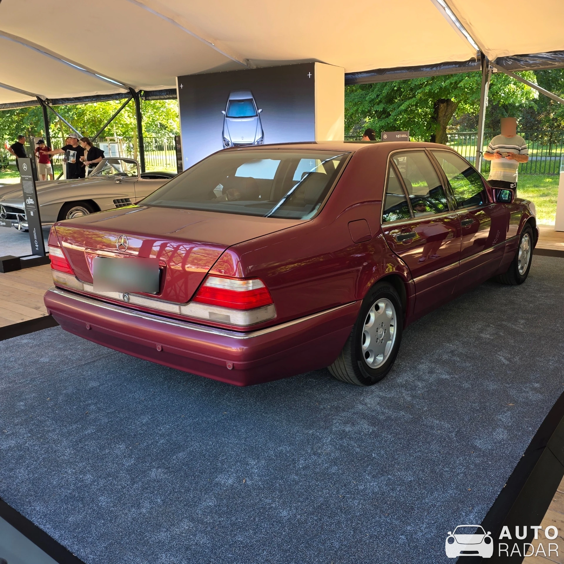 Mercedes-Benz S 60 AMG W140 spotted in Praha
