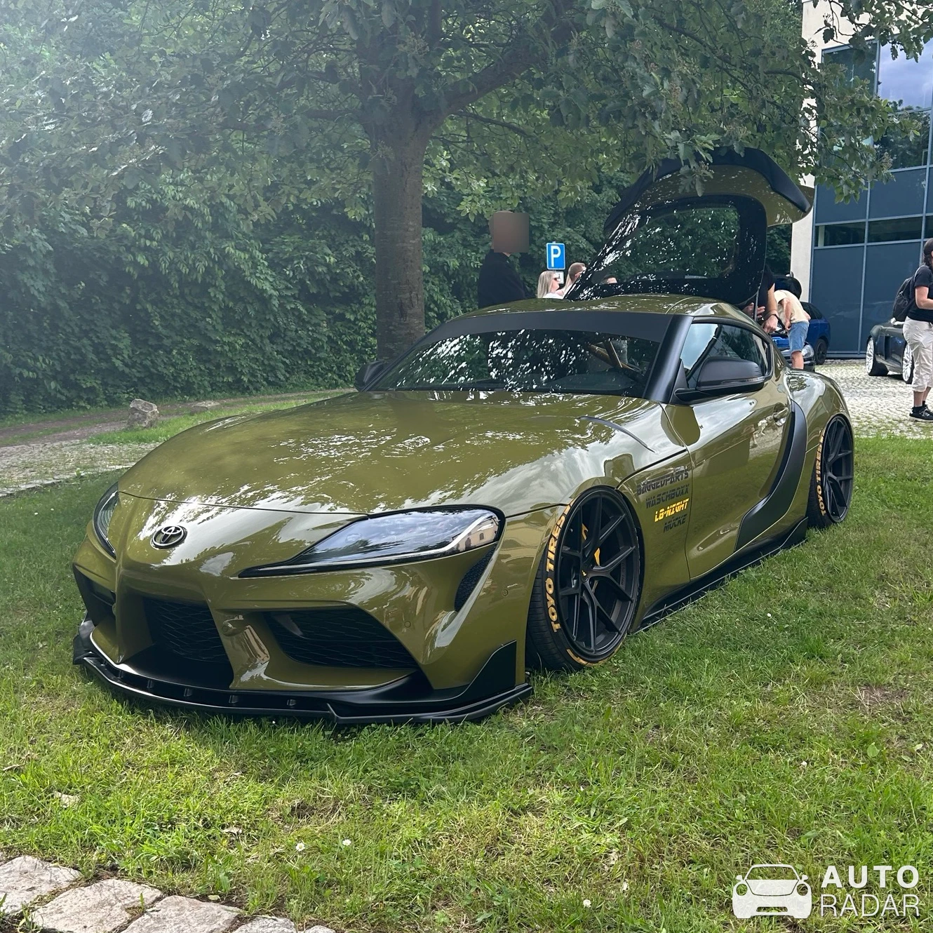 Toyota GR Supra A90 GT500 spotted in Lichtenstein/Sachsen