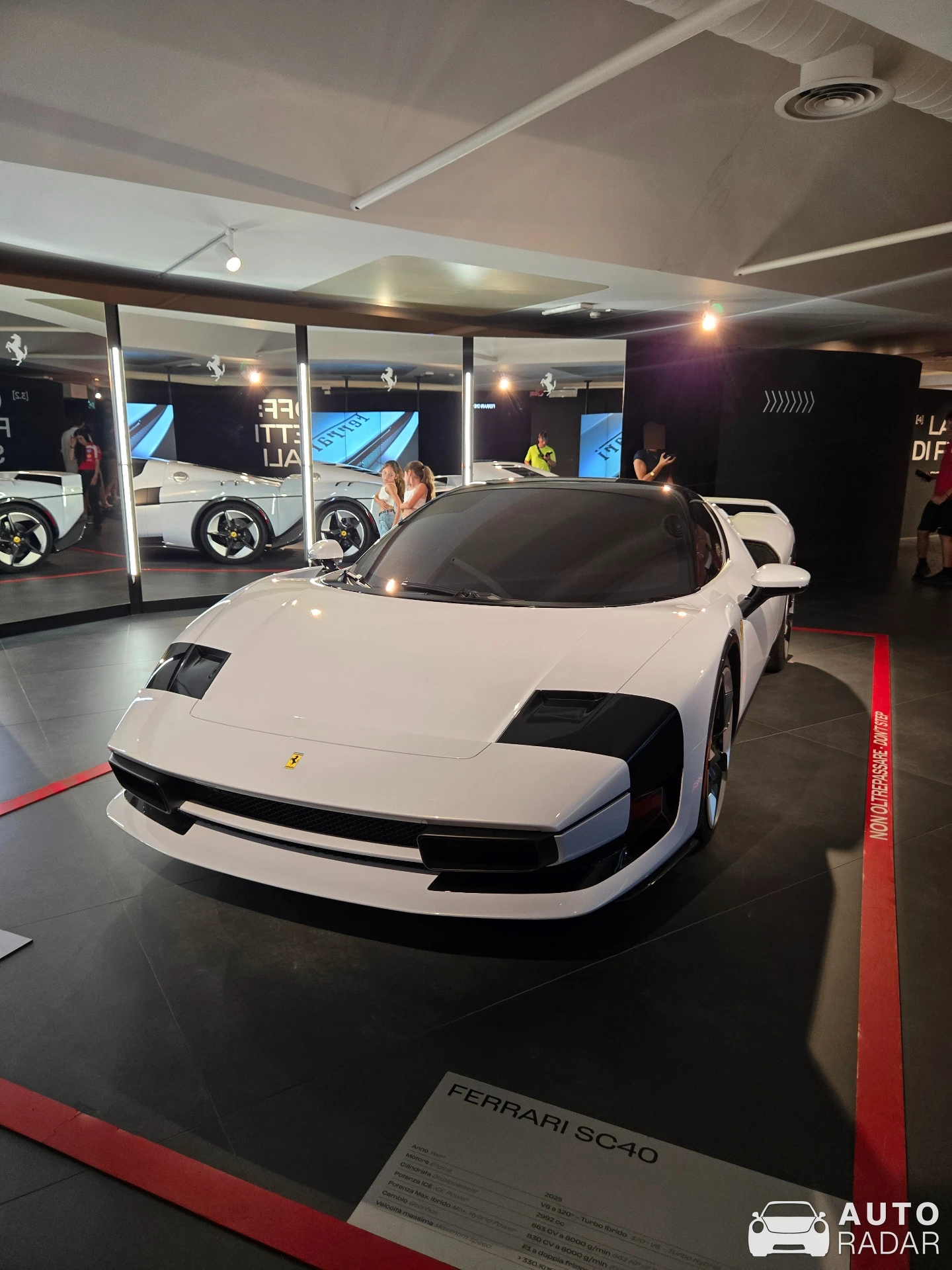 Ferrari SC40 spotted in Maranello