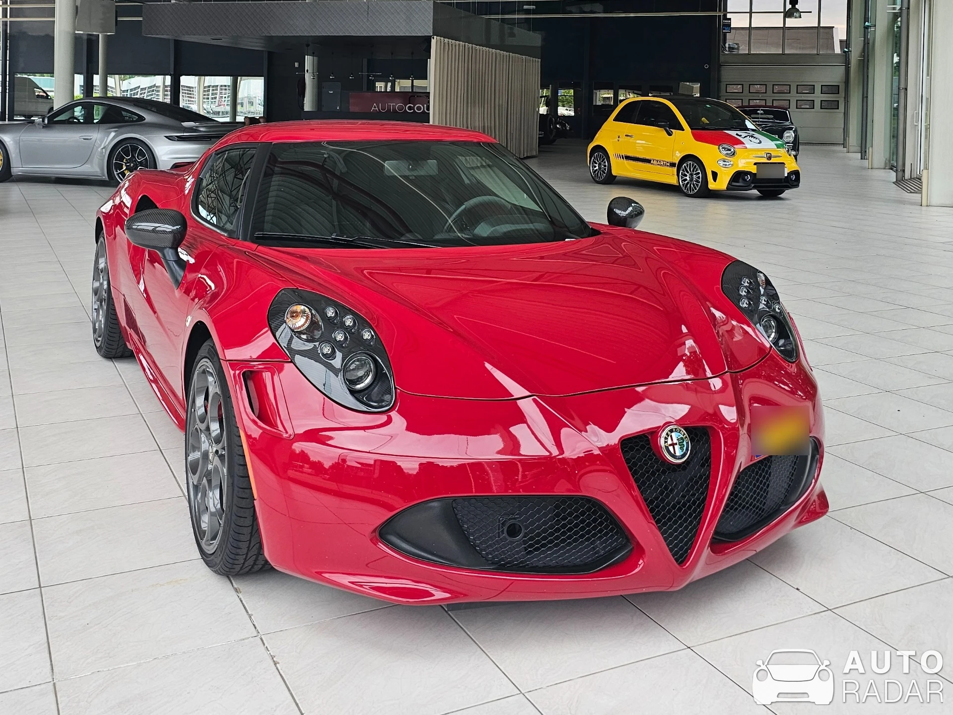 Alfa Romeo 4C Coupé spotted in Geleen