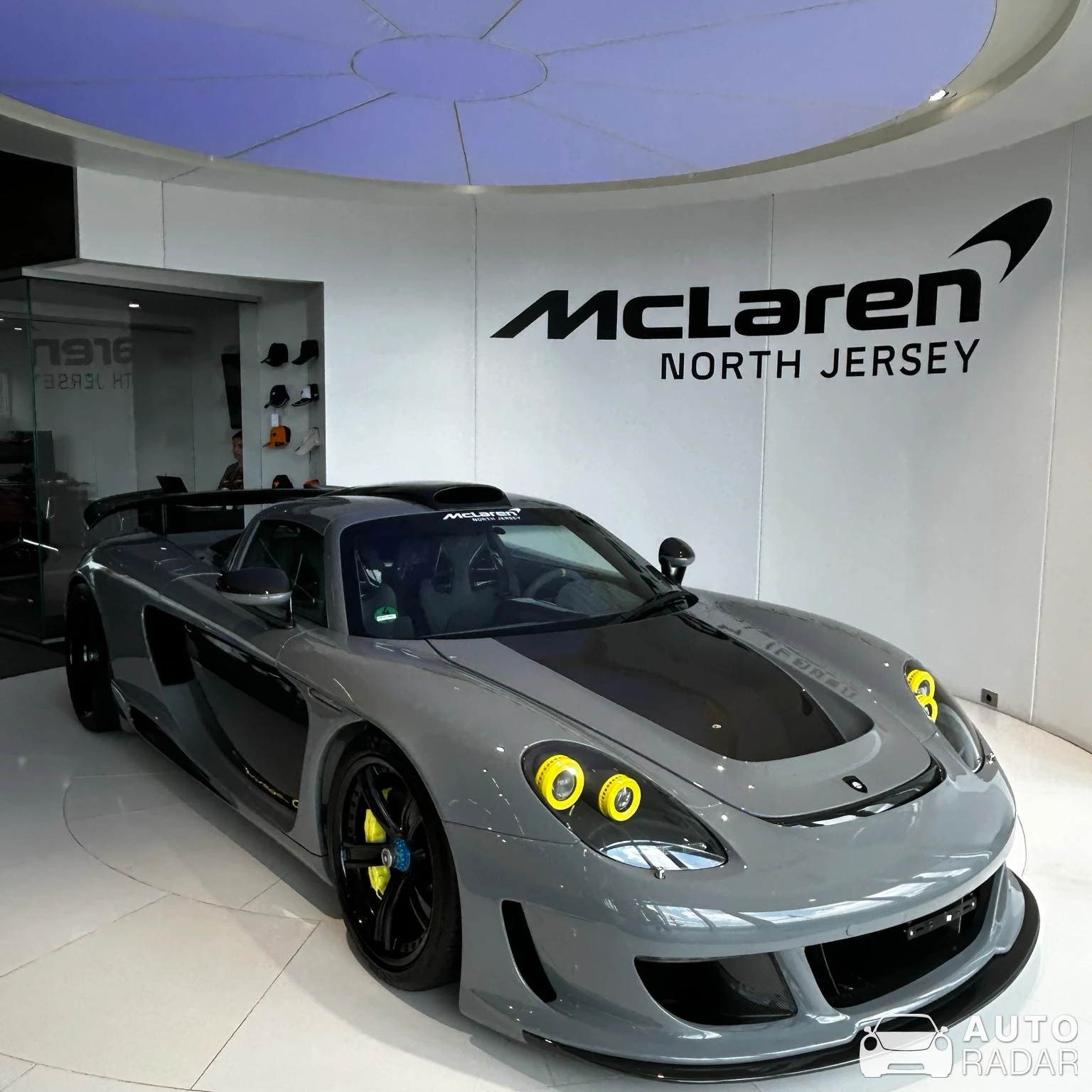 Gemballa Mirage GT Gold Edition spotted in Ramsey