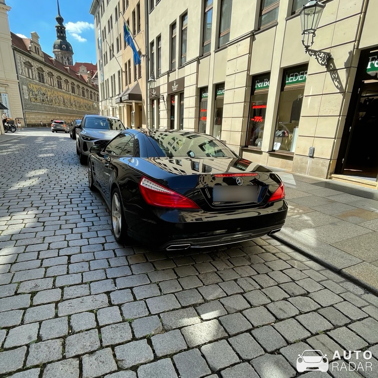 Mercedes-Benz SL 500 spotted in Dresden