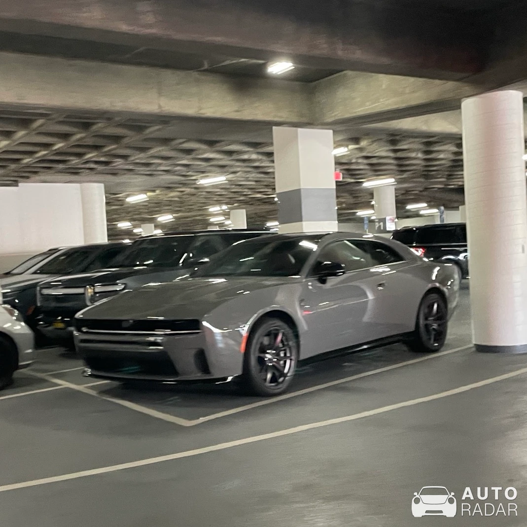 Dodge Charger Daytona Electric spotted in Culver City