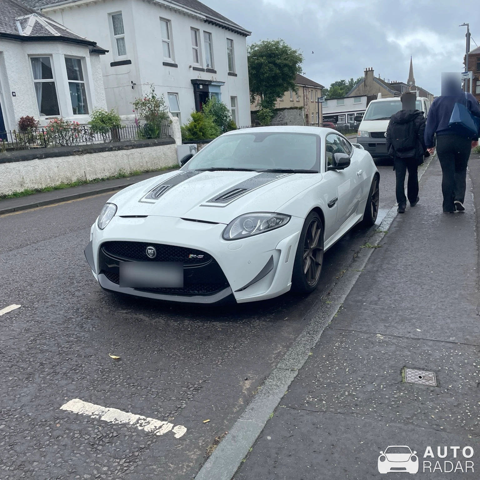Jaguar XKR-S spotted in Largs