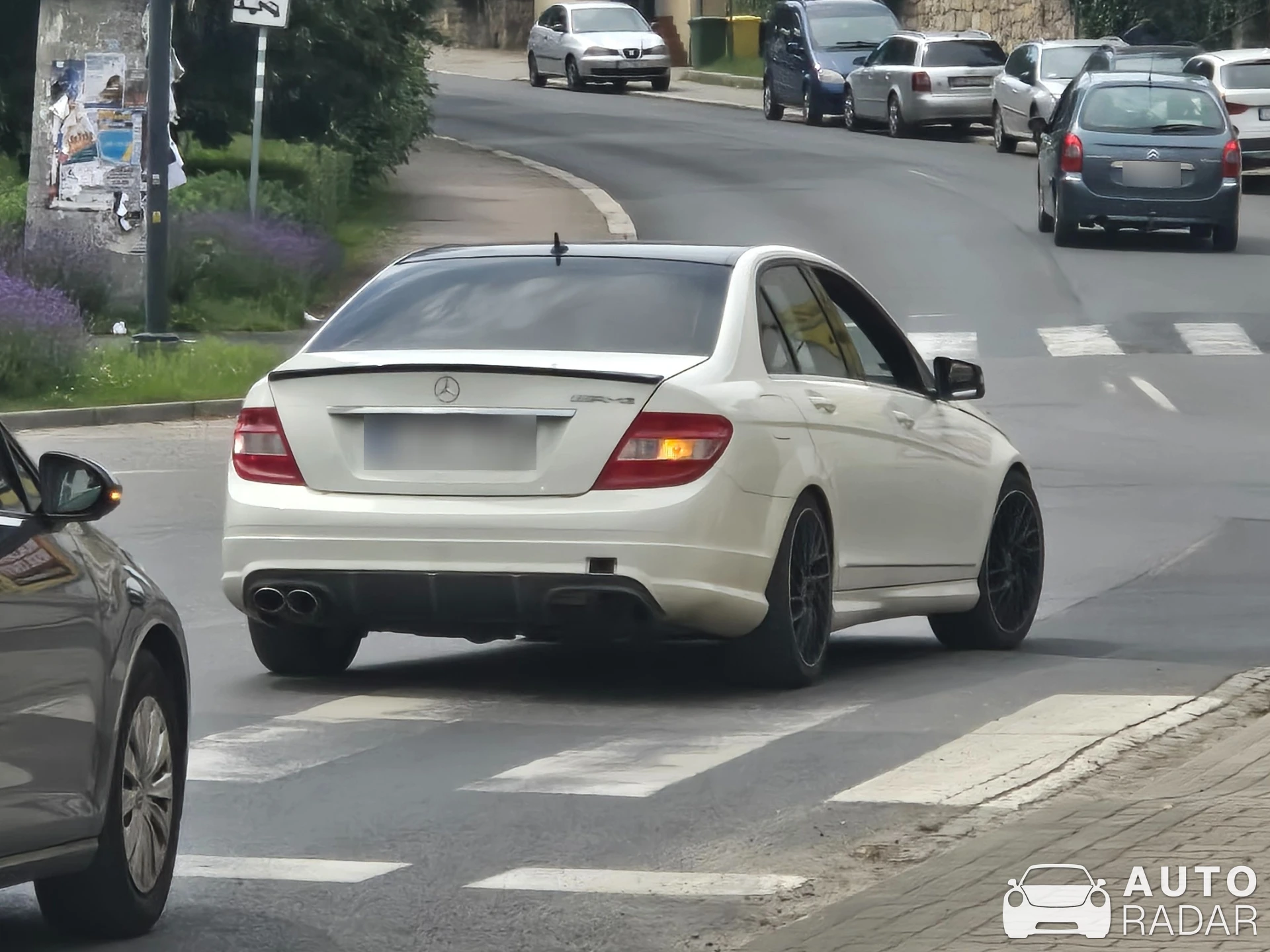 Mercedes-AMG C 63 Sedan W204 spotted in Lwówek Śląski