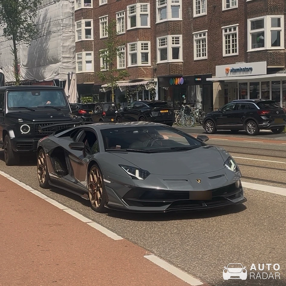 Lamborghini Aventador LP770-4 SVJ spotted in Amsterdam