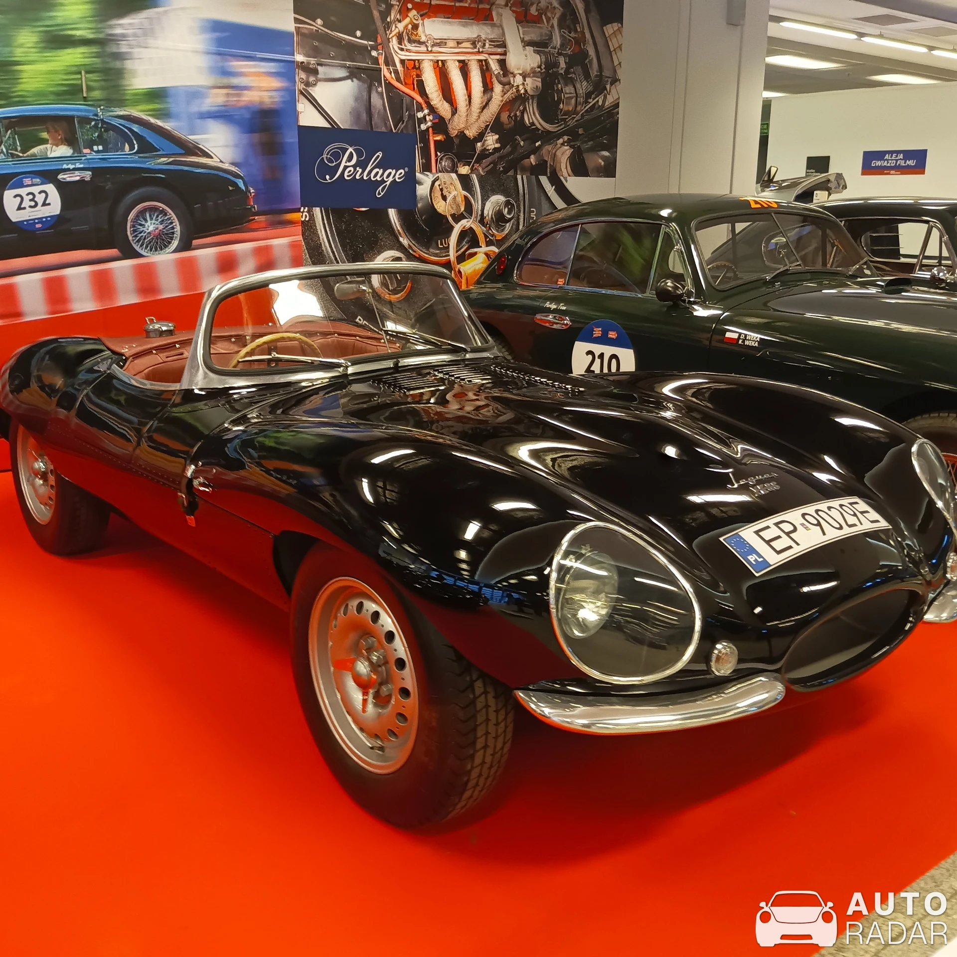 Jaguar XKSS spotted in Warszawa