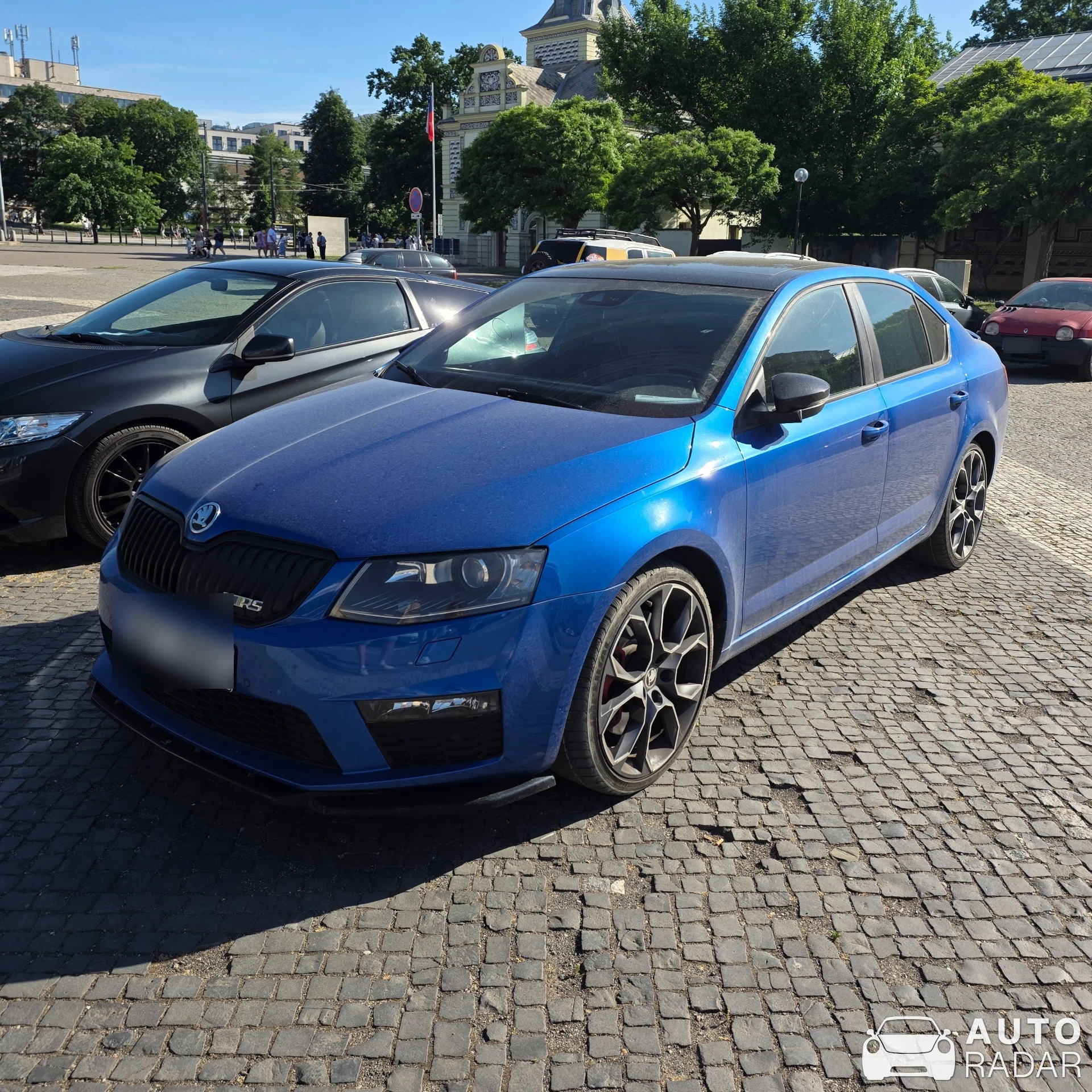 Škoda Octavia vRS spotted in Praha