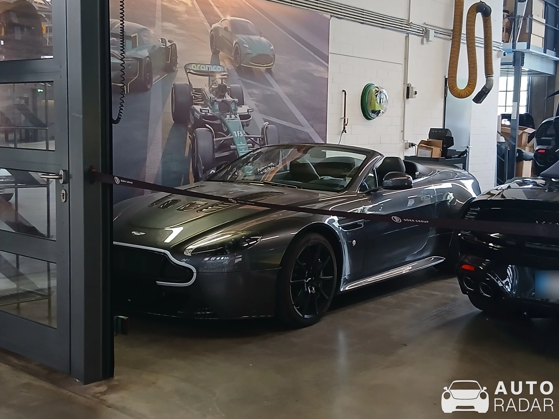 Aston Martin V12 Vantage S Roadster spotted in Düsseldorf