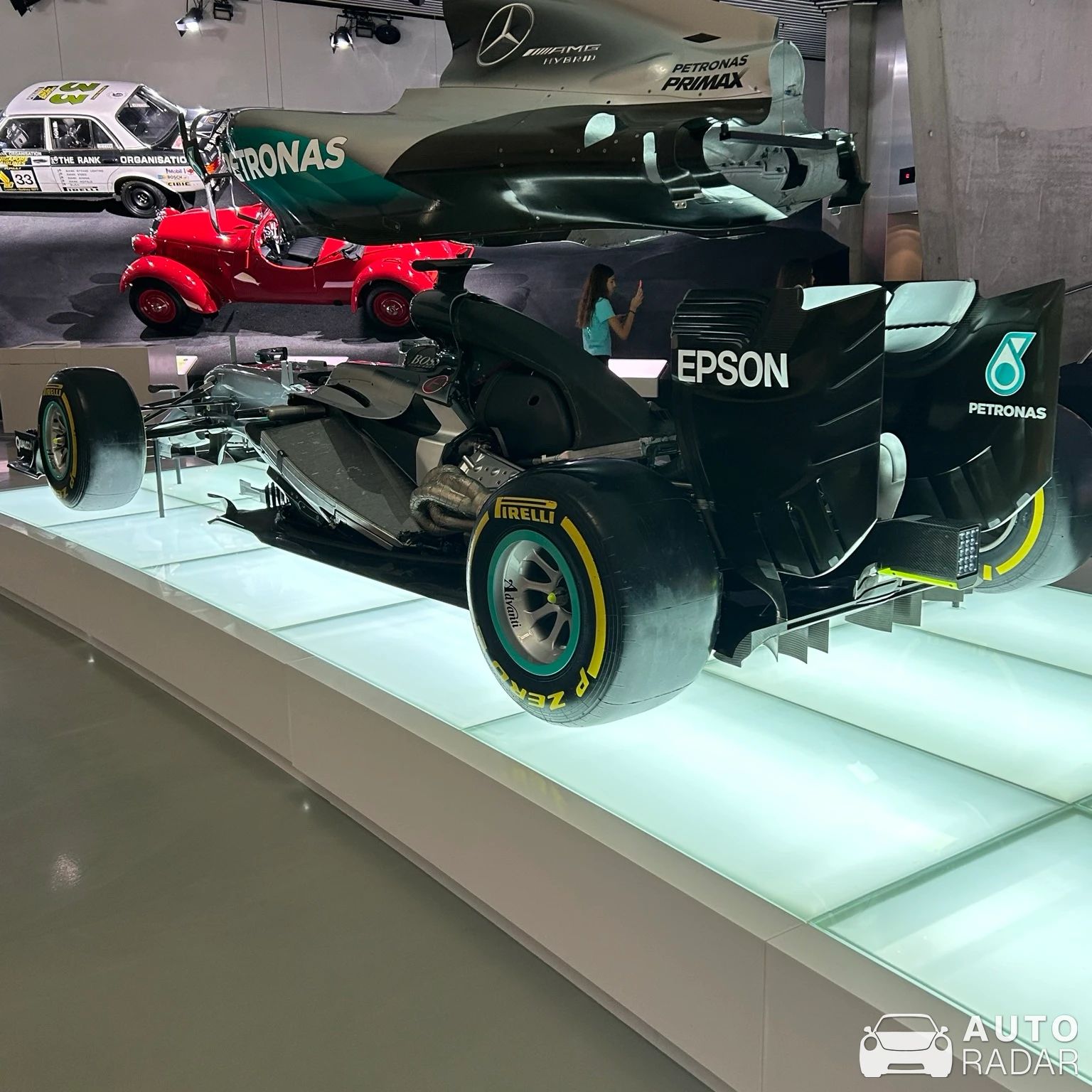 Mercedes F1 W07 Hybrid spotted in Στουτγκάρδη