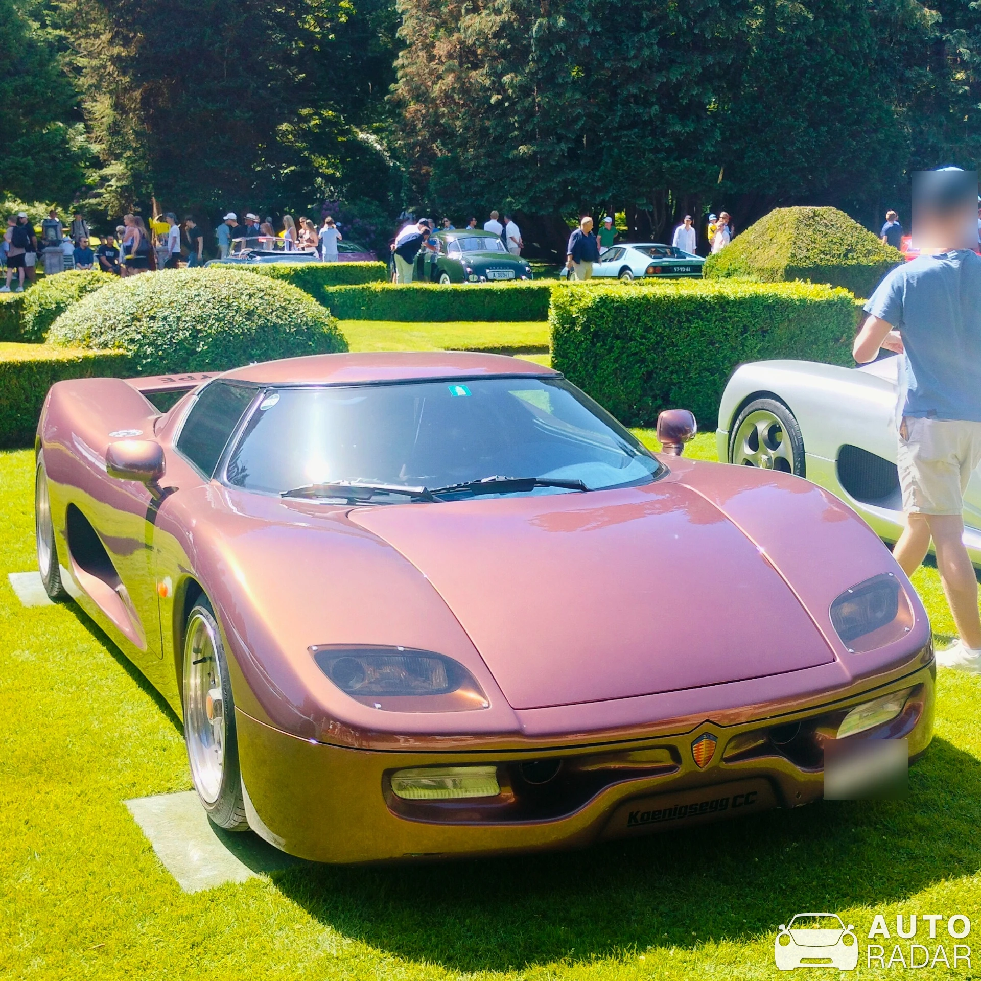 Koenigsegg CC Prototype spotted in Båstad