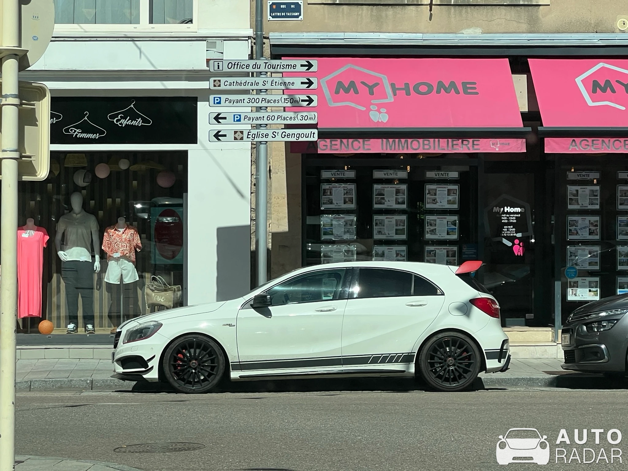 Mercedes-AMG A 45 W176 2015 spotted in Toul